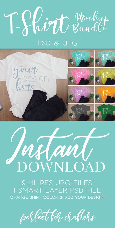 Download Kids Girls TShirt Mockup Bundle - Crafters Mockup PSD JPG