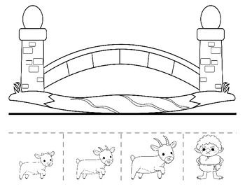 27 Animal Three billy goats gruff troll coloring pages for Adult