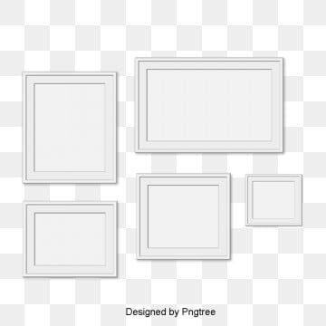 Photo Clipart Geometry Photo Wall White Photo Frame Vector Material Simplicity Png Free Material Frame Clipa Frames On Wall Simple Photo Frame Photo Frame Wall