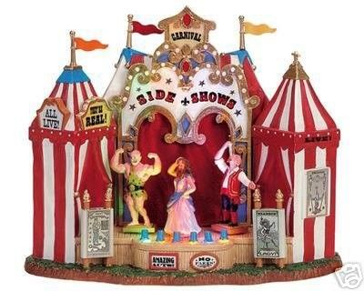 Lemax Carnival Village Miracle Cure Vendor Circus NEW