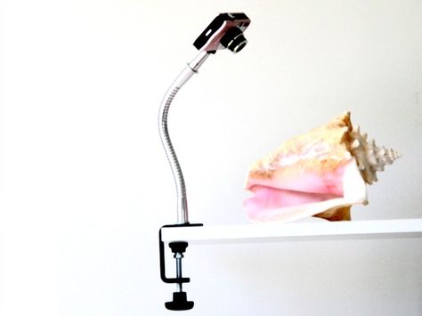 Canon Shot Mounted On Camera Snakeclamp With Table Clamp By Canon Shot Mounted On Camera Snakeclamp With Table Clamp By Doyle Finis Pinterest Cameras Tripod And Arms
