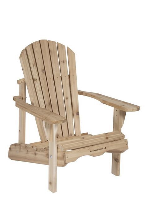 Canadian Outdoor Classic Adirondack Stol Sedertre (340 2535 Stol | Classic Adirondack fra Canadian Outdoor