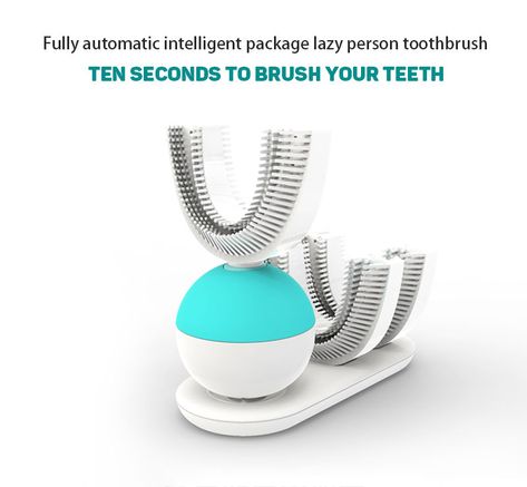 Amabrush Automatic Electric Sonic Toothbrush Quickly Brush In 10s