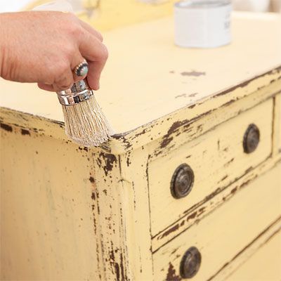 Seal Milk Paint With Wax A Round Brush Apply Finishing In Circular Motion About 1 Squar Furniture Restoration Milk Paint Furniture, Milk Paint Furniture Wax
