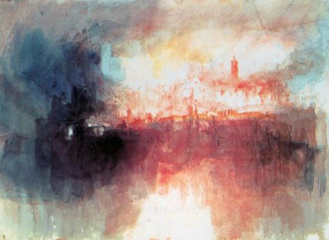 The Scarlet Sunset By Joseph Mallord William Turner William