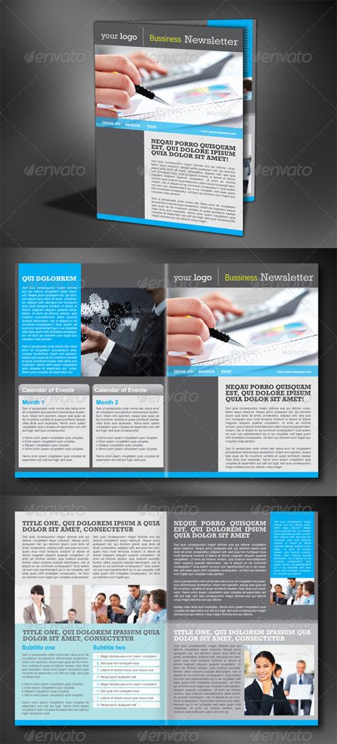 Culinary School Newsletter Design Template by StockLayouts - business newsletter Culinary School Newsletter Design Template by StockLayouts - business newsletter