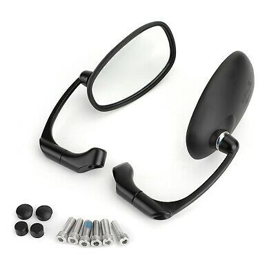 Motorcycle Mirror Pair Left Right Rear View Mirrors for Triumph Street Triple R