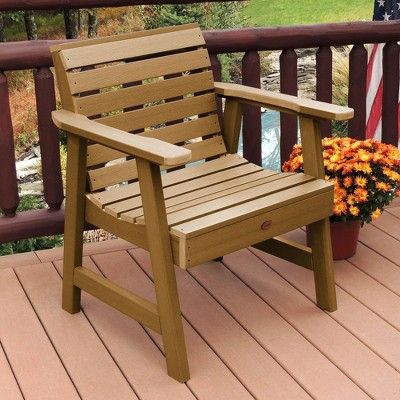 Weatherly Garden Chair Toffee Highwood Chairs Outdoor Diy Furniture Weatherly Garden Chair Toffee, Highwood Outdoor Furniture