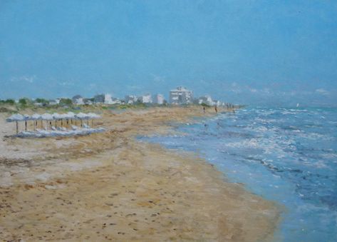 15 Ideas De Cuadros Playa Playa Cuadros Pinturas De Playa