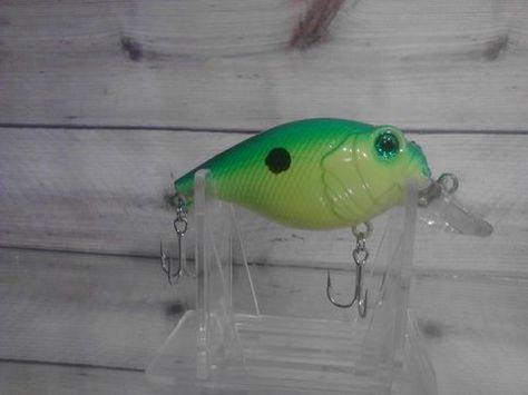 Custom painted 2.5 square bill crankbait CRAW