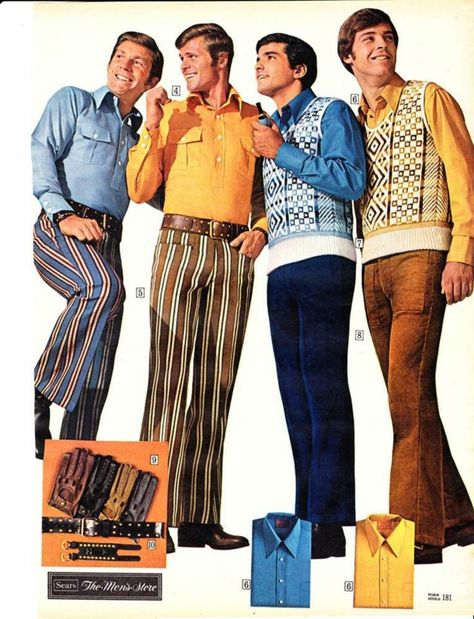 Herrenmode In Den 70er Jahren Was War Damals Angesgt 70er
