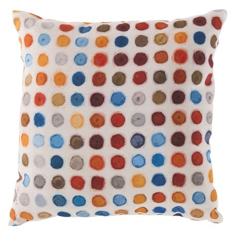 Surya Bold Polka Dot Outdoor Pillow Love You More Throw Pillow Surya