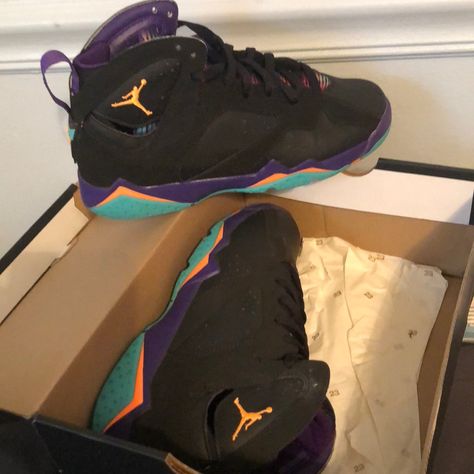 Air Jordan Retro 7 black blue | Air jordans, Air jordans Air Jordan Retro 7 black blue | Air jordans, Air jordans