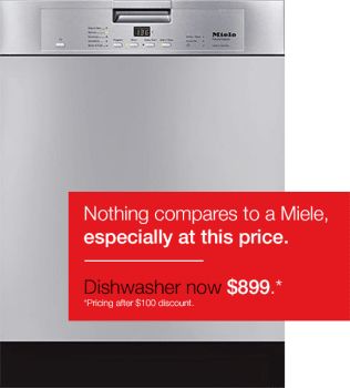 Miele Clic 24 Inch Full Console Dishwasher Built In Miele Clic 24 Inch Full Console