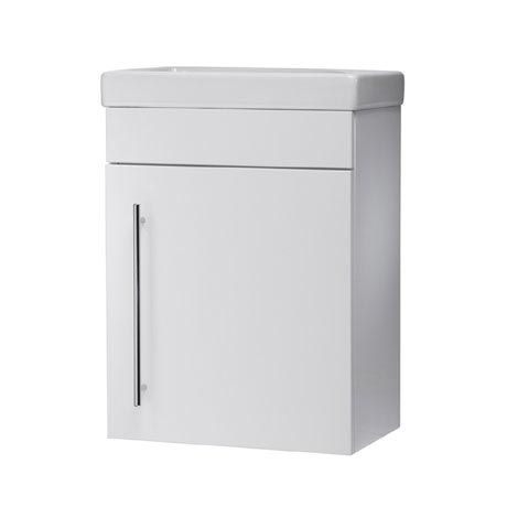 Roper Rhodes Esta 450mm Cloakroom Unit Gloss White Now Basin Roper Rhodes Esta 450mm Cloakroom Unit, Venus 600mm Wall Hung Vanity Unit Gloss White