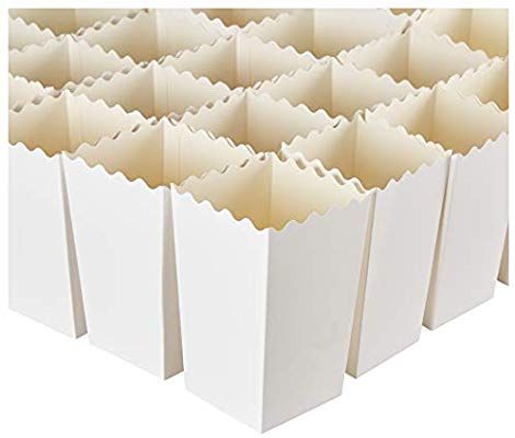 Set of 100 Popcorn Favor Boxes Popcorn ... 16oz Mini Paper Popcorn Containers