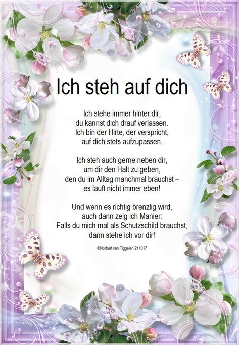 Ich stehe auf dicke