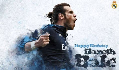 Happy Birthday To Gareth Bale 27 Today Pic Via Real Madrid C F R Soccer Real Madrid Gareth Bale Madrid