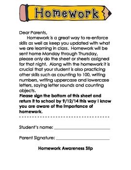 sample letter to parents from teachers