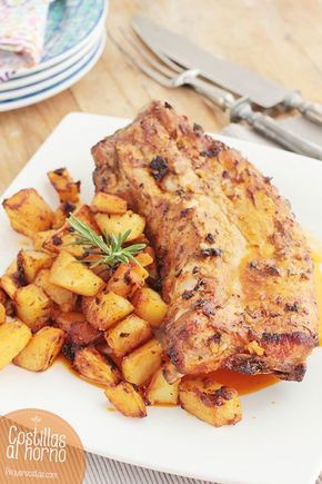 Pin En Costillas Al Horno