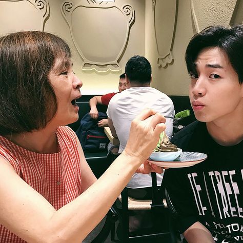 This is my mom in korean