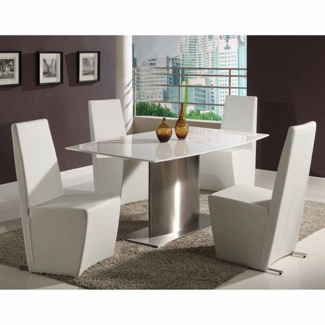 Creative Images International Paula 5 Piece Dining Table Set Creative Images International Paula 5 Piece Dining Table Set