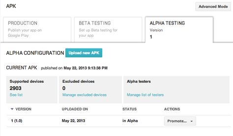 test drive your android