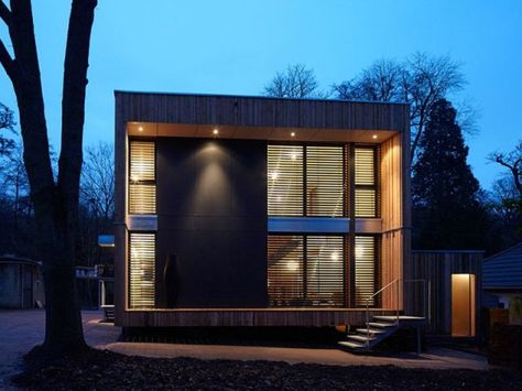 Maison Cube Bois