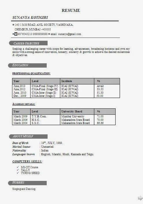 cv online template Sample Template Example of Excellent Curriculum - career resume format cv online template Sample Template Example of Excellent Curriculum - career resume format