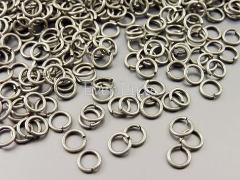 Rose Gold Filled Open Jump Rings Pack of 10 0.6mm wire, approx. AWG 22