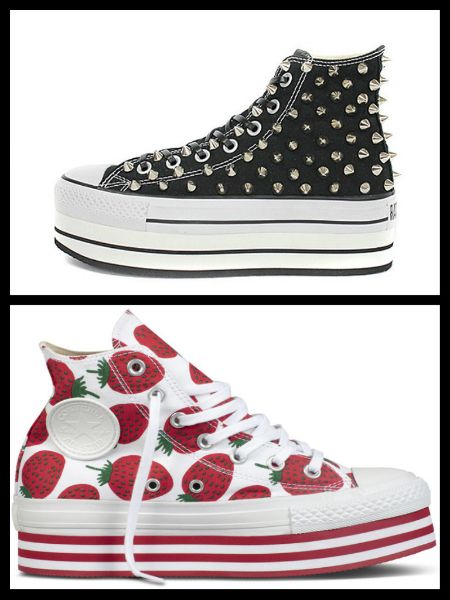 converse alte con platform converse alte con platform