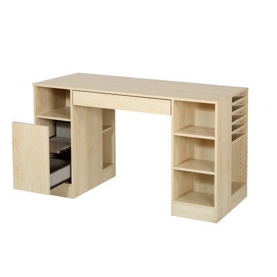 South Shore Crea 53 5 X 23 6 Craft Table In 2021 Craft Table Craft Tables With Storage Furniture