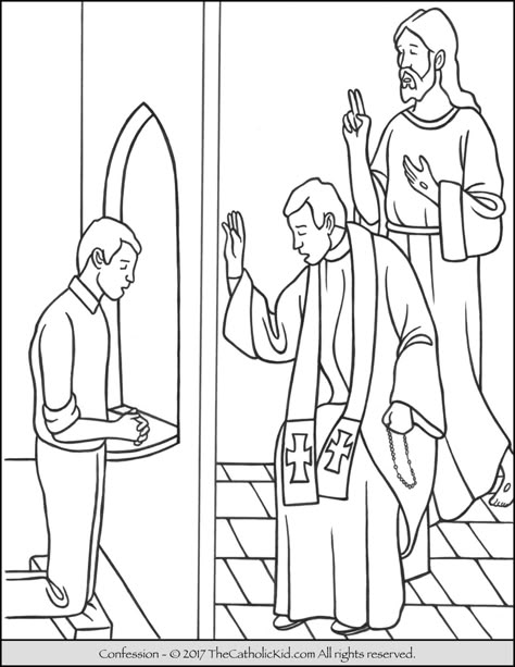 Catholic Coloring Pages