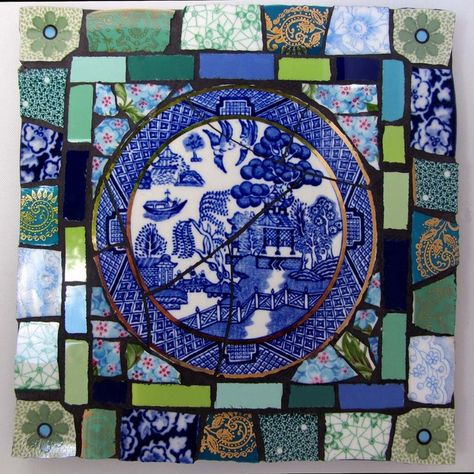 Purple Mosaic CoastersGlass CoastersSet of Two CoastersPurple CoastersDrink CoastersDecorative Tiles