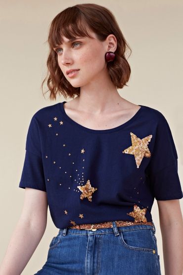 Haut Femmes Tunique Broderie Hängerchen chemisier blogueurs Taille 36-42 T-Shirt Haut Femmes Tunique Broderie Hängerchen chemisier blogueurs Taille 36-42 T-Shirt