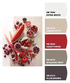Whole House Color Palette With Red Accent Wall Google Search Whole House Color Palette With Red Accent Wall Google Search Ideas Pinterest Combinaciones Adhesivo Y Paletas De Colores