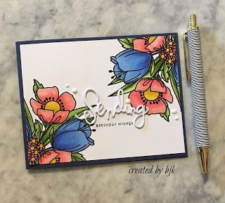 Created By Bjk Mondo Wildflowers And Coloring Flower Cards Wild Flowers Pink Texture