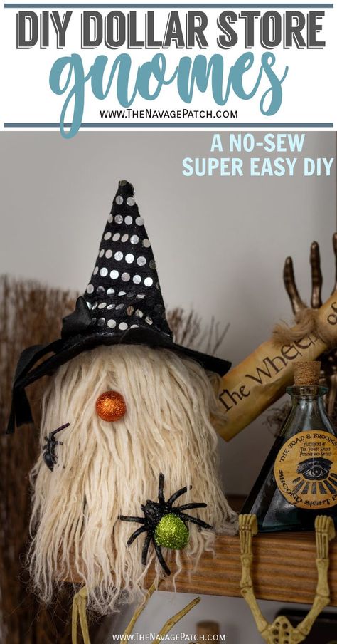 DIY Dollar Store Gnomes (The Easiest Way!) - The Navage Patch