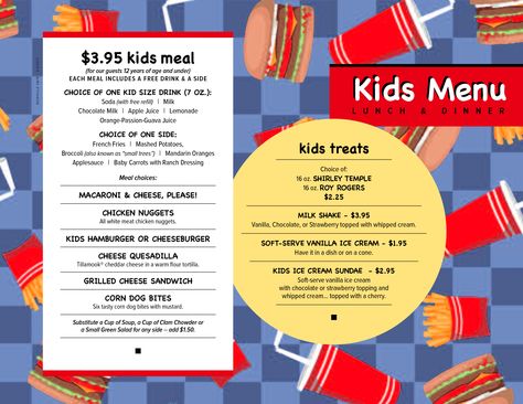 free menu templates kids Menu kids Menu menu Pinterest - menu templates for kids free menu templates kids Menu kids Menu menu Pinterest - menu templates for kids