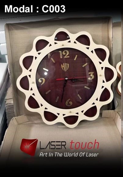 ساعات حائط ياشكال مختلفة مع امكانية اضافة صورك واسمك Clock Wall Clock Decor