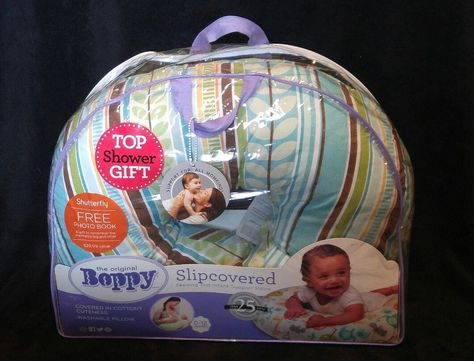 NEW ORIGINAL BOPPY SLIPCOVERED FEEDING Feeding and Infant Support Pillow