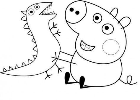 George Peppa Pig Peppa Pig Pagine Da Colorare E Disegni Da Colorare