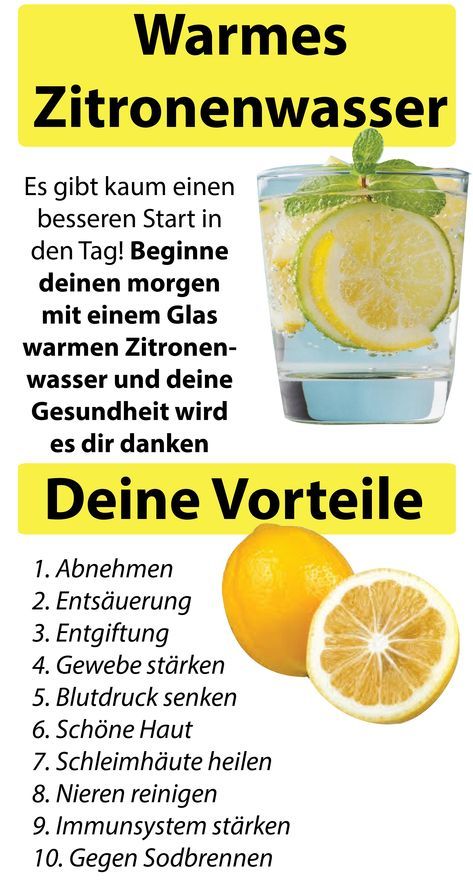 Zitrone kochte auf nüchternen Magen zur Gewichtsreduktion