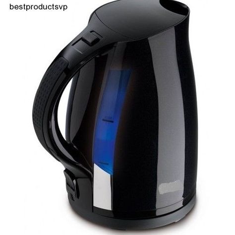 Ebay #Cordless #Jug #Kettle #Electric Cordless 1.7 Lt Black Kettle