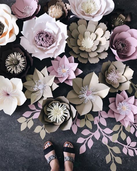 English Tutorial 3D-flower ornament