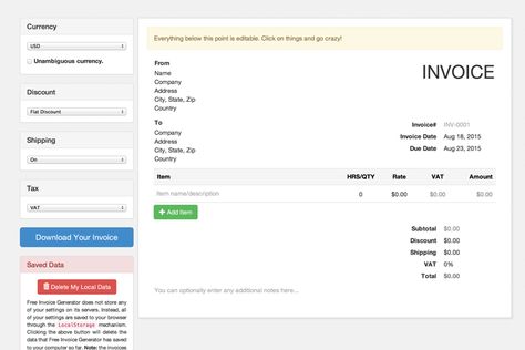 15 Free Invoice Creators Generators - Articles Pinterest - what is invoice po number 15 Free Invoice Creators Generators - Articles Pinterest - what is invoice po number
