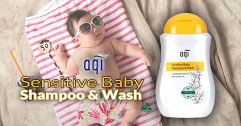 AQI Skin Care AQI Sensitive Baby Shampoo and Body Wash This premium soap free Sensitive Baby Shampoo and Body Wash is made with the highest quality ingredients carefully selected to gently