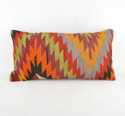 Kilim pillow 24x12 inc kilim pillow kilim pillow 24x12 Pillow Cover