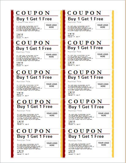 Coupon template for MS Word DOWNLOAD at http\/\/worddoxorg\/how-to - business coupon template Coupon template for MS Word DOWNLOAD at http\/\/worddoxorg\/how-to - business coupon template