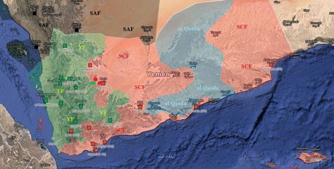 Saudi Led Coalition Forces Scf Try To Gain Sirwah In W